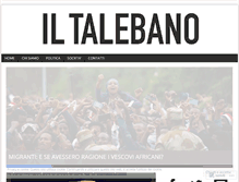Tablet Screenshot of iltalebano.com